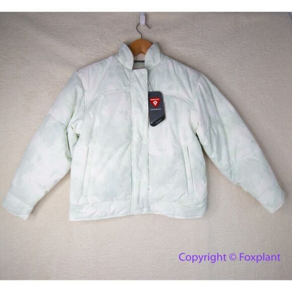New! Free People Bunny Slope Printed Puffer ski jacket, size XS - Picture 5 of 16